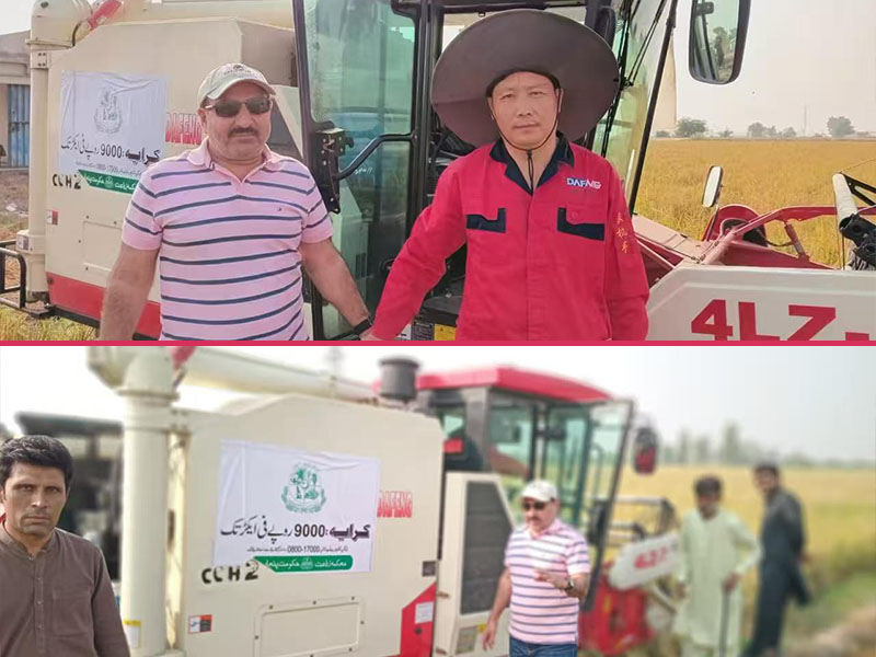 Golddafeng Corn Harvesters Gain Wide Recognition in Pakistan with Independent Manufacturing Strength