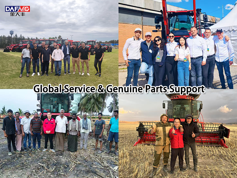 Global Service & Genuine Parts Support: golddafeng Leads the Overseas Agricultural Machinery Mark...
