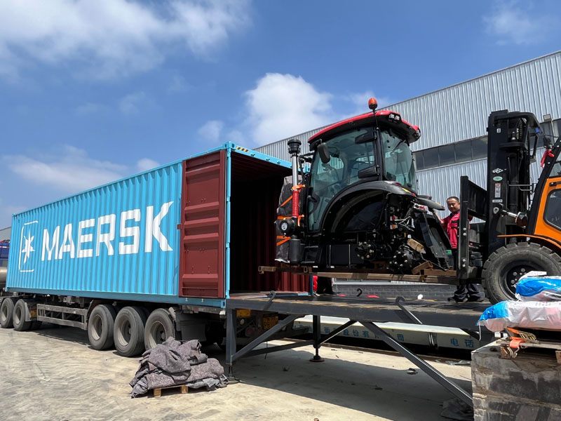 20 Golddafeng Tractors Successfully Shipped to Eastern Europe