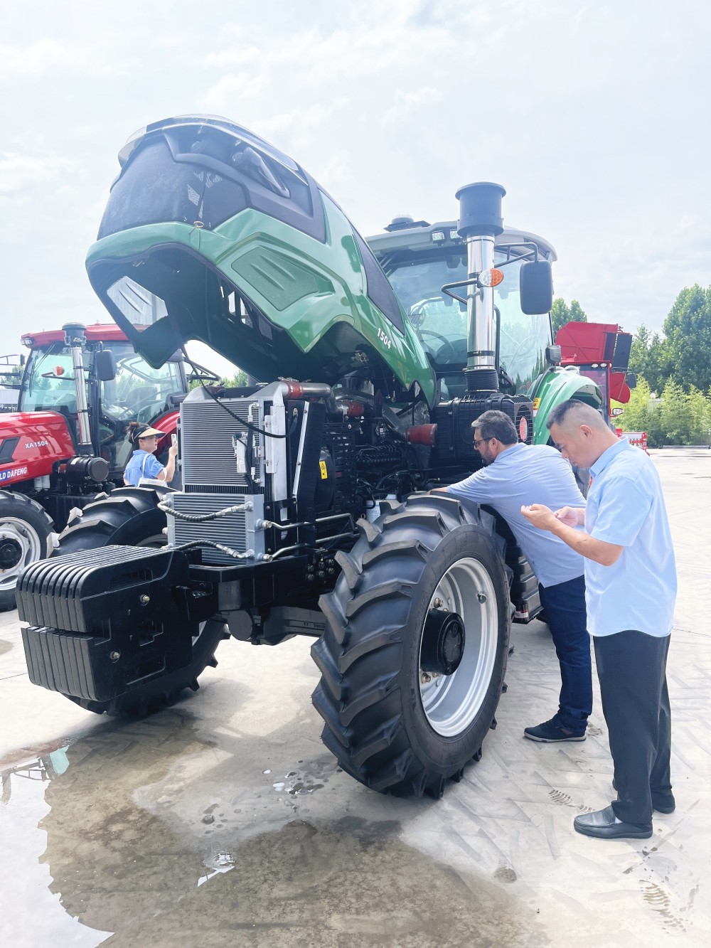 Recherche et développement des tracteurs Golddafeng