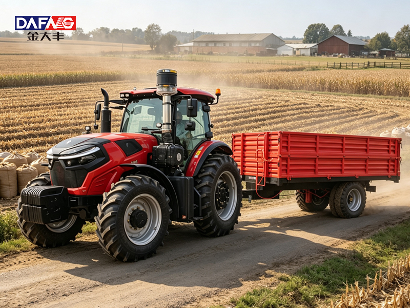 Tracteurs Golddafeng série TB : Construction haut de gamme et performances robustes pour les opérations agricoles mondiales