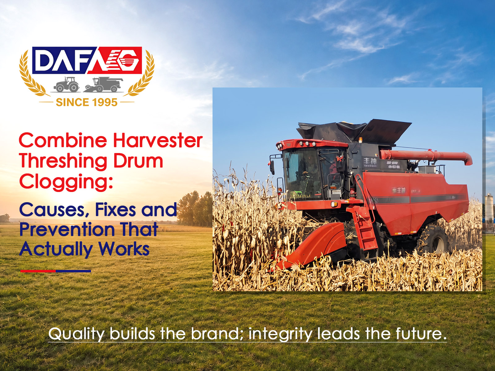 Combine Harvester Threshing Drum Clogging: Causes, Fixes and Prevention That Actually Works