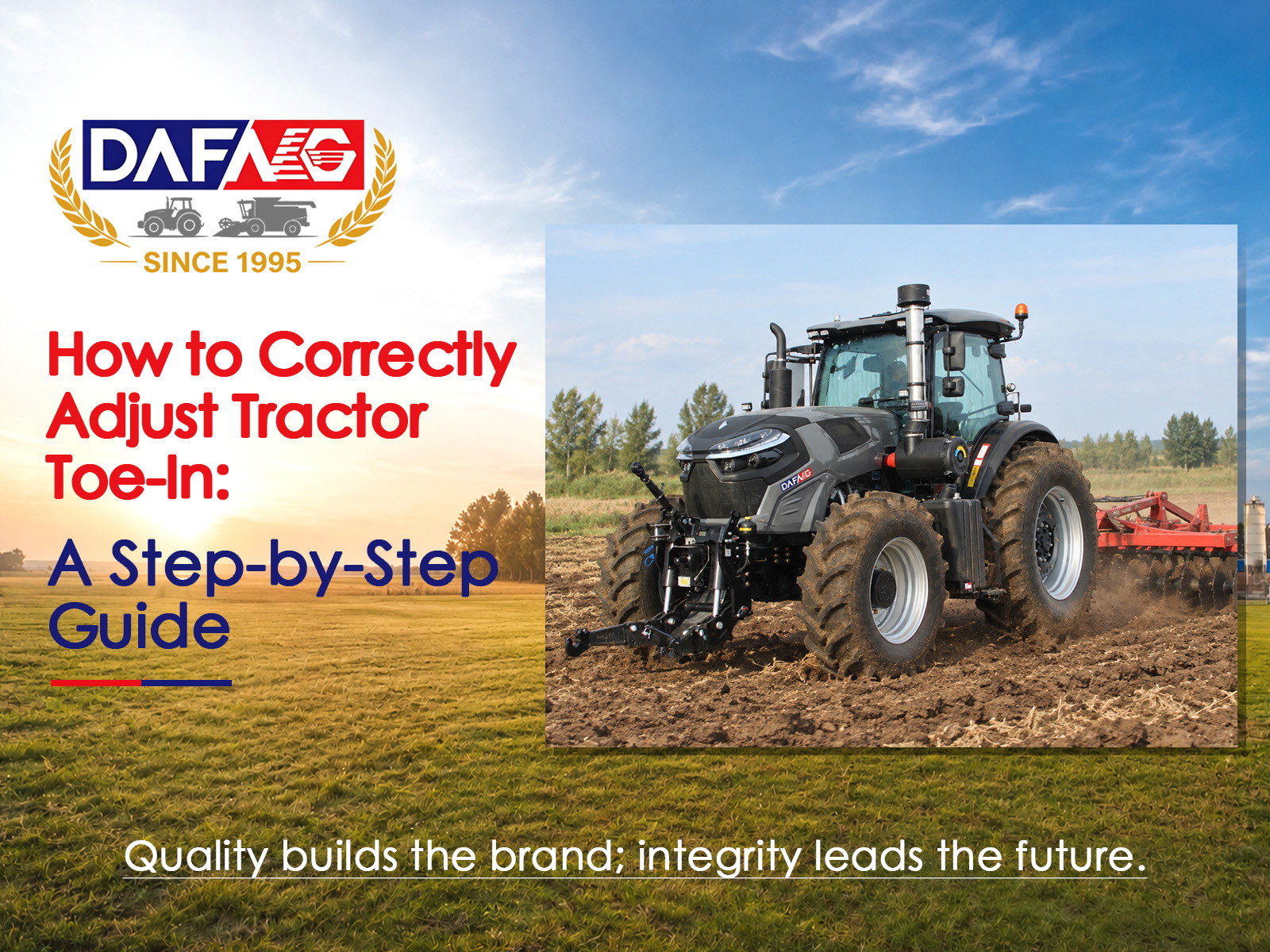 How to Correctly Adjust Tractor Toe-In: A Step-by-Step Guide