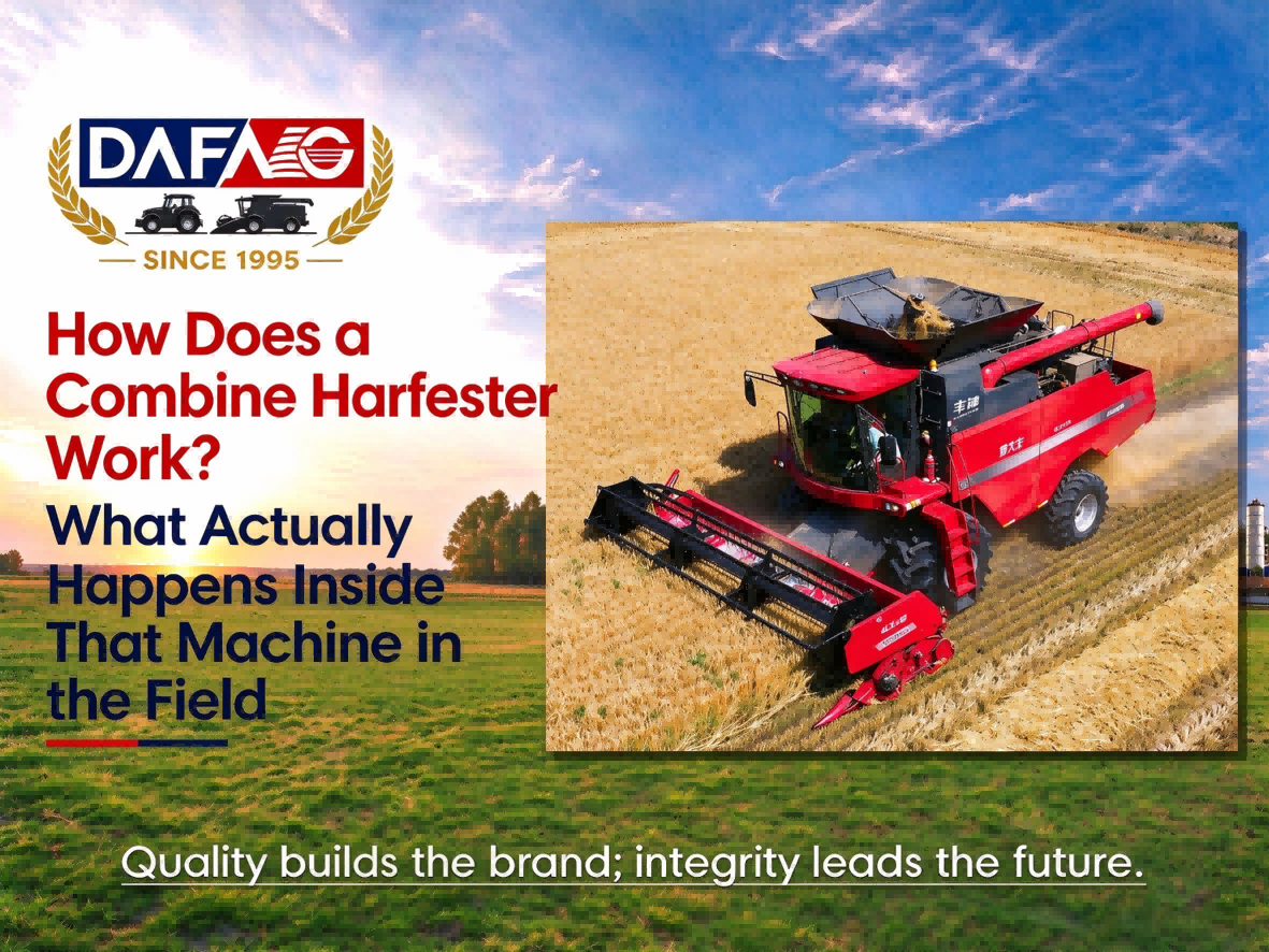 How Does a Combine Harvester Work? What Actually Happens Inside That Machine in the Field