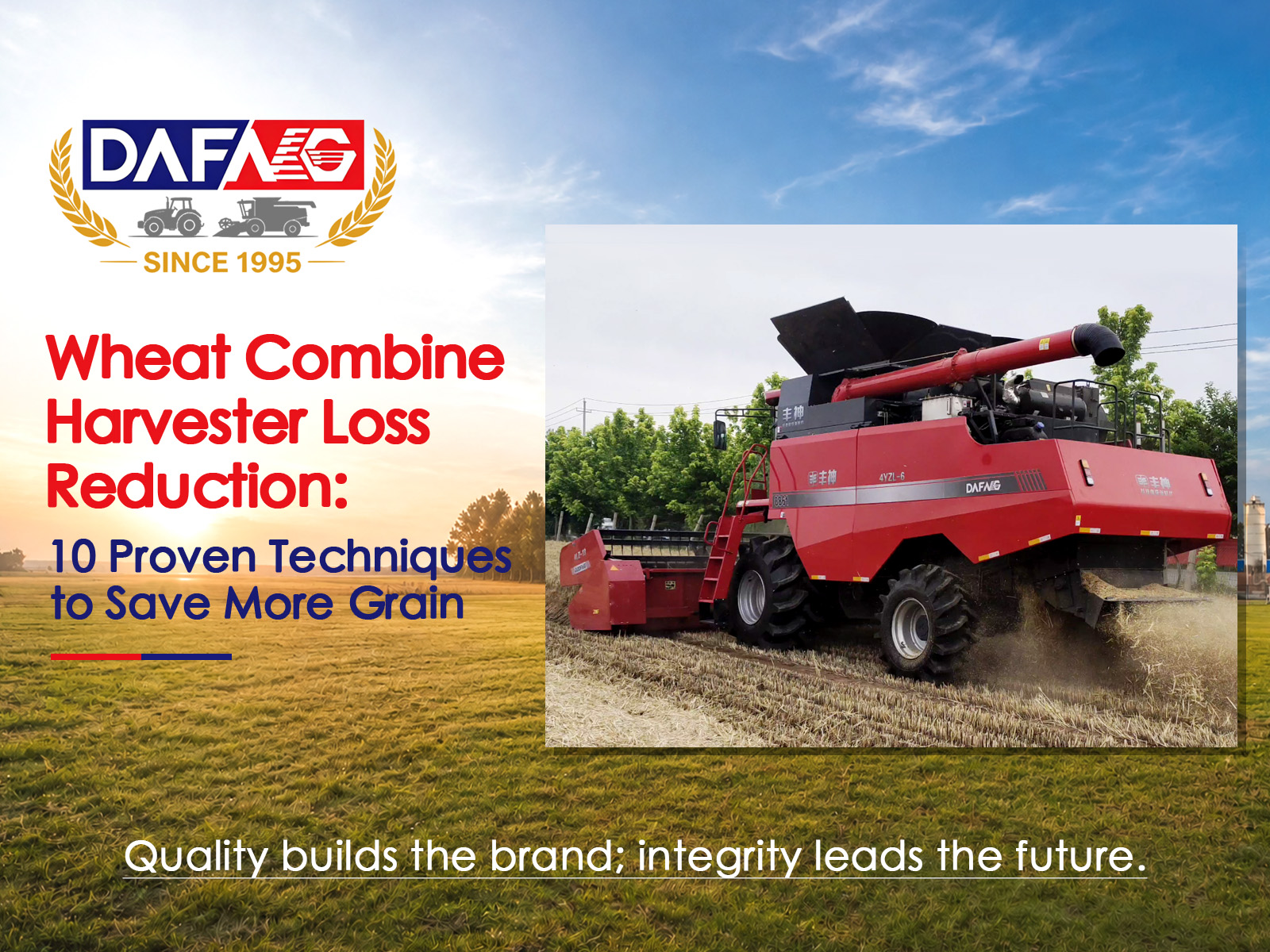 Wheat Combine Harvester Loss Reduction: 10 Proven Techniques to Save More Grain
