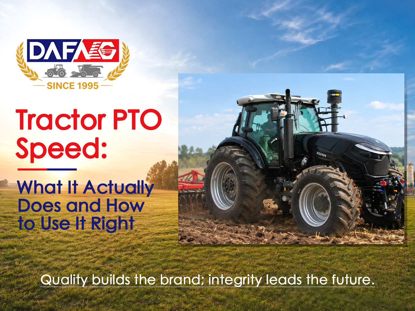 Tractor PTO Speed: What It Actually Does and How to Use It Right