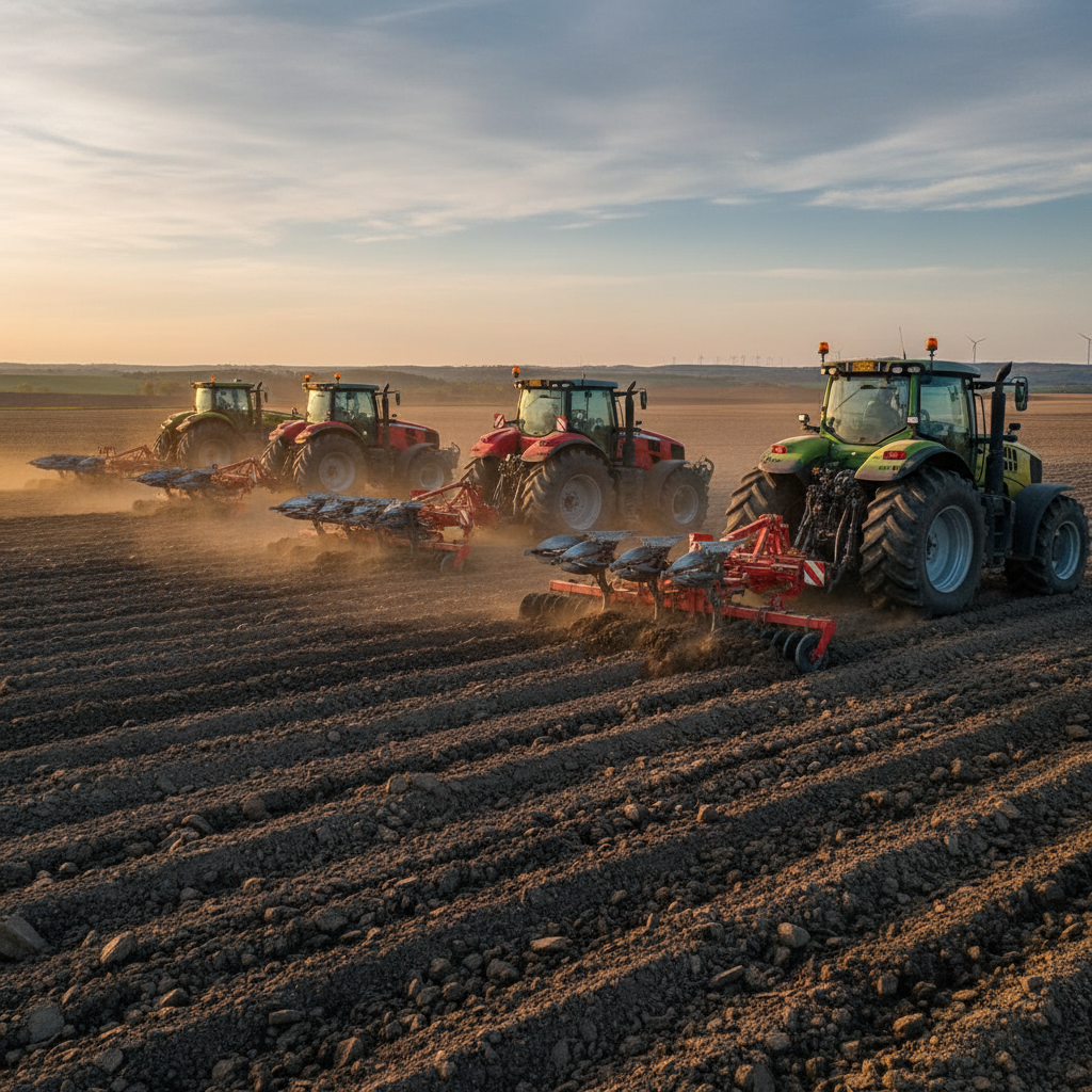 Heavy Duty Tractors For Heavy-Duty Land Plowing