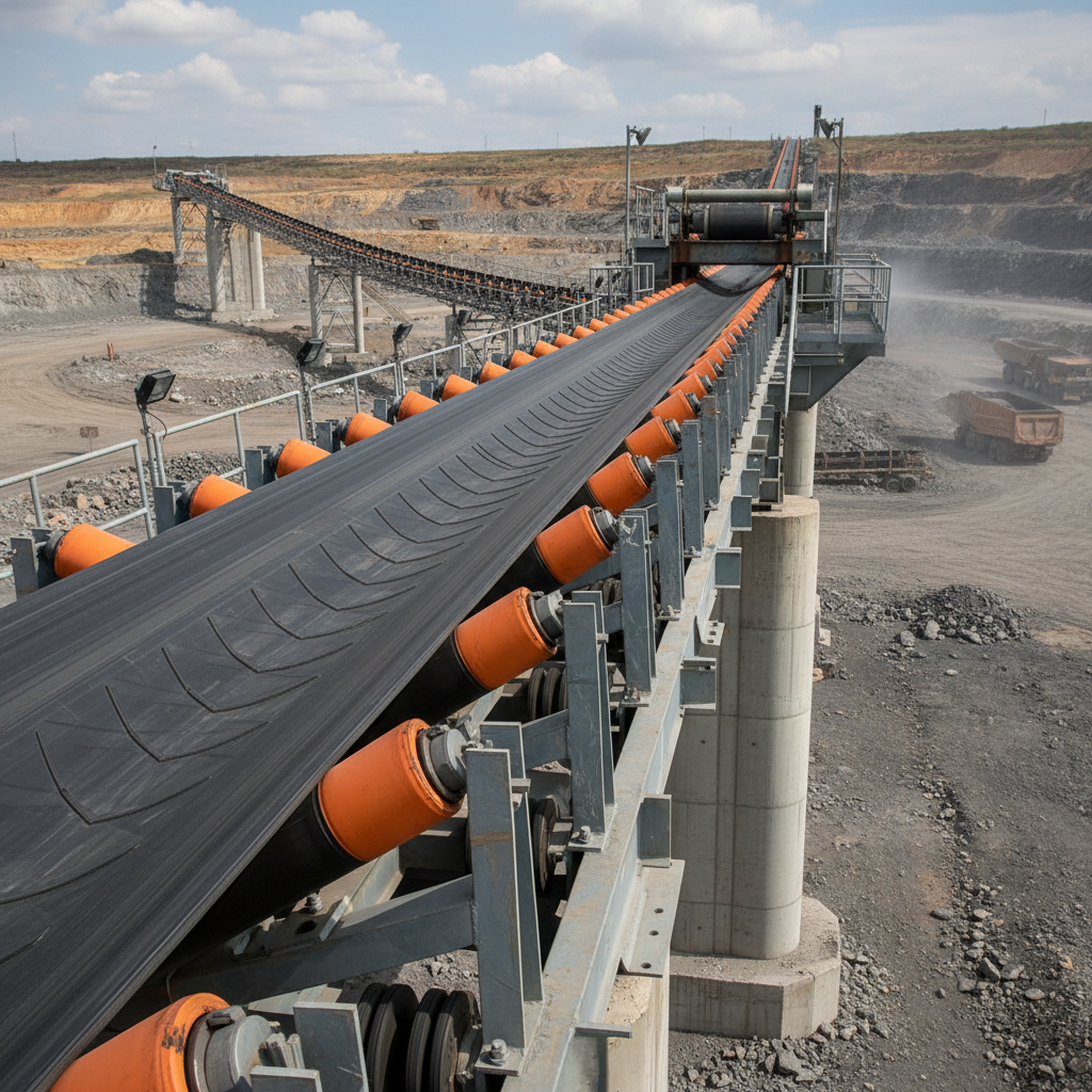 Conveyor Idlers For Long-Distance High-Tension Load Bearing
