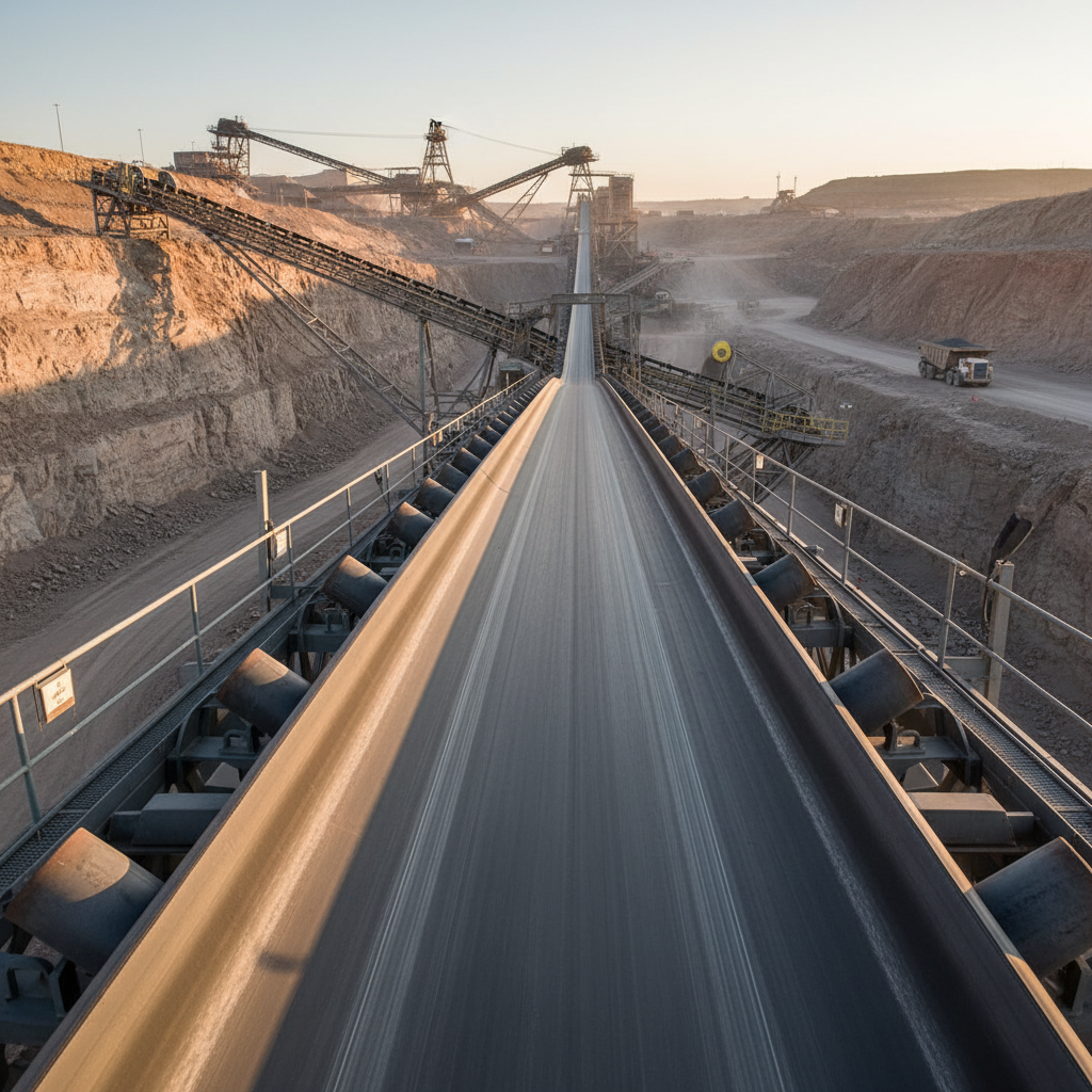 Rubber Belts For Long-Distance High-Tension Load Bearing