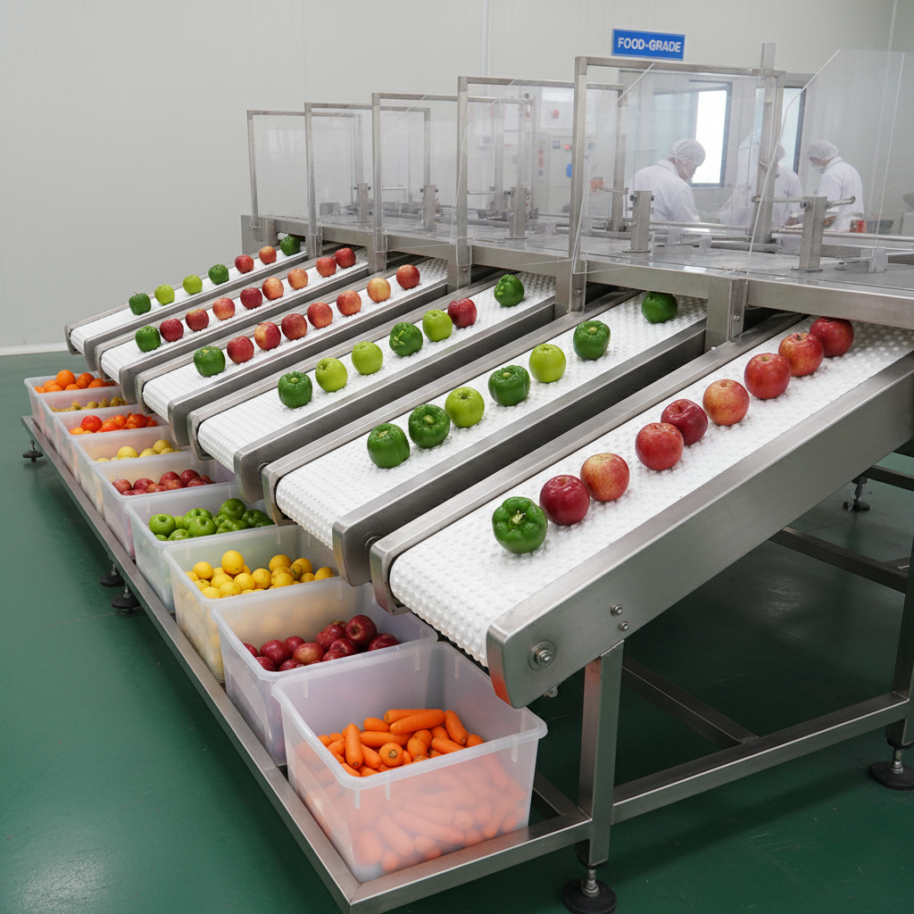 Rubber Conveyor Belts For Food-Grade And Light-Duty Sorting
