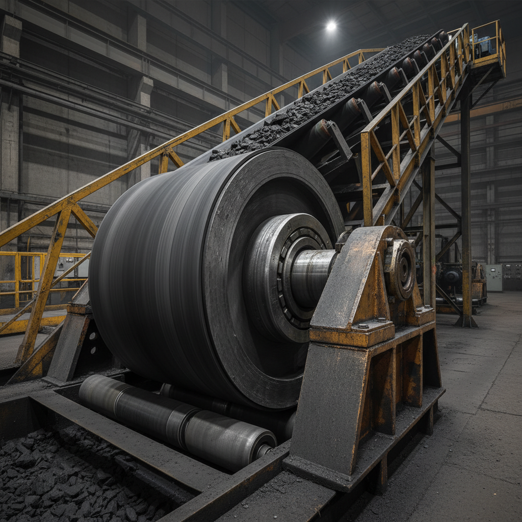 Redirecting Drums For Heavy-Duty Bulk Material Transport