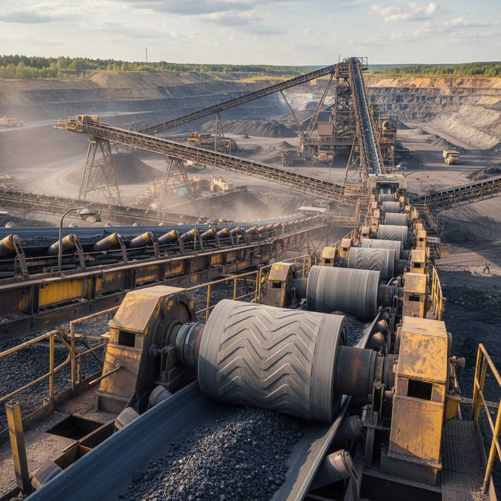 Conveyor Drums For Mining And Coal Site Operations