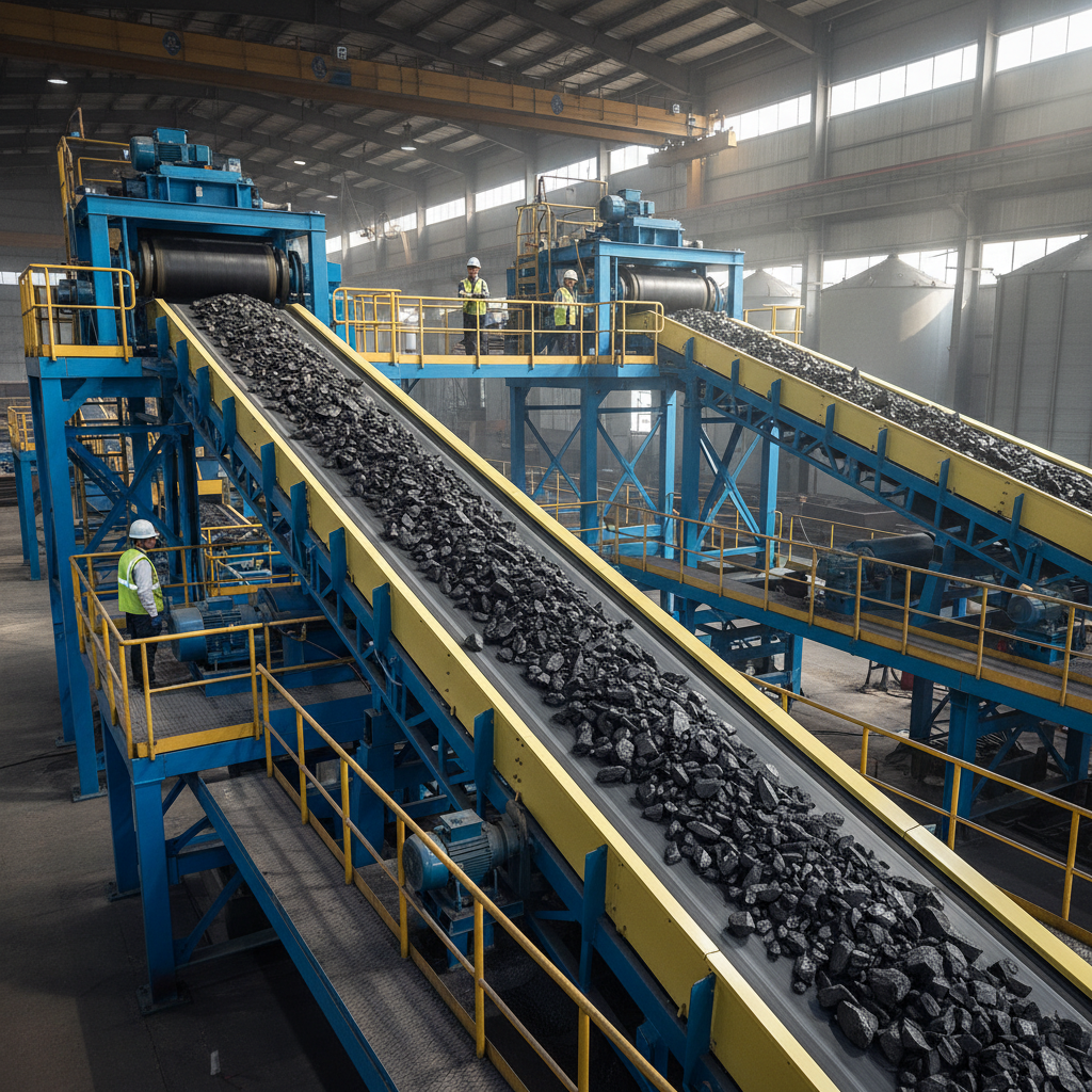 Pu Light-Duty Conveyor Belts For Heavy-Duty Bulk Material Transport