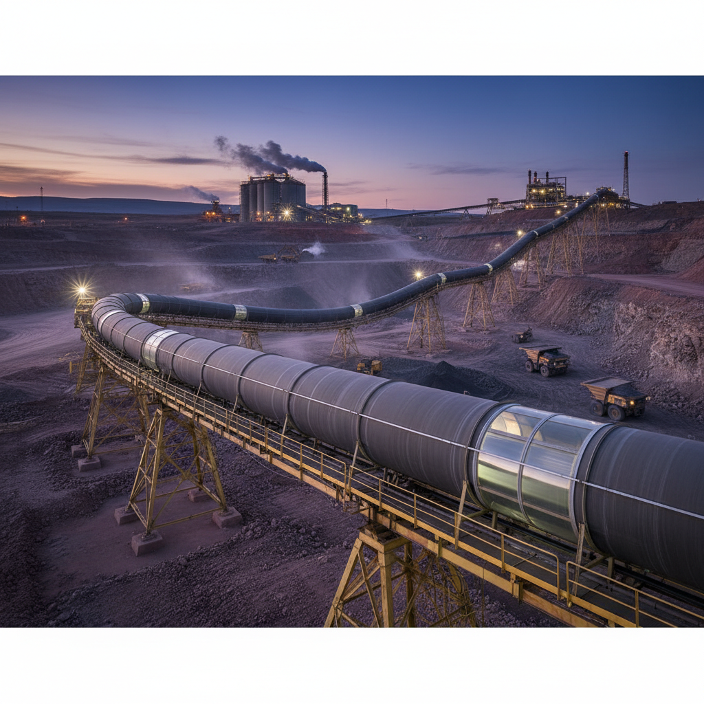 Tubular Conveyor Belts For Heavy-Duty Bulk Material Transport