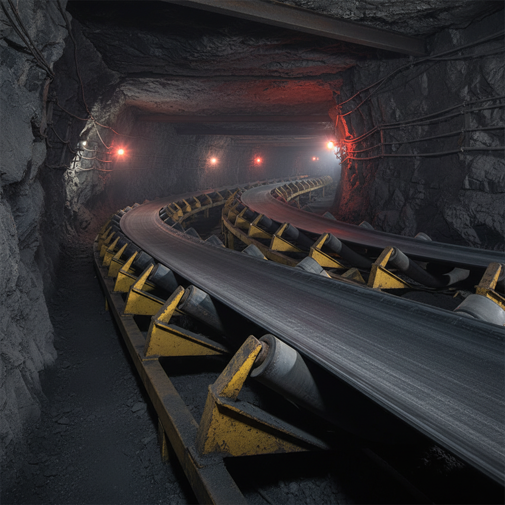 Cotton Rubber Conveyor Belts For Fire-Risk Underground Environments