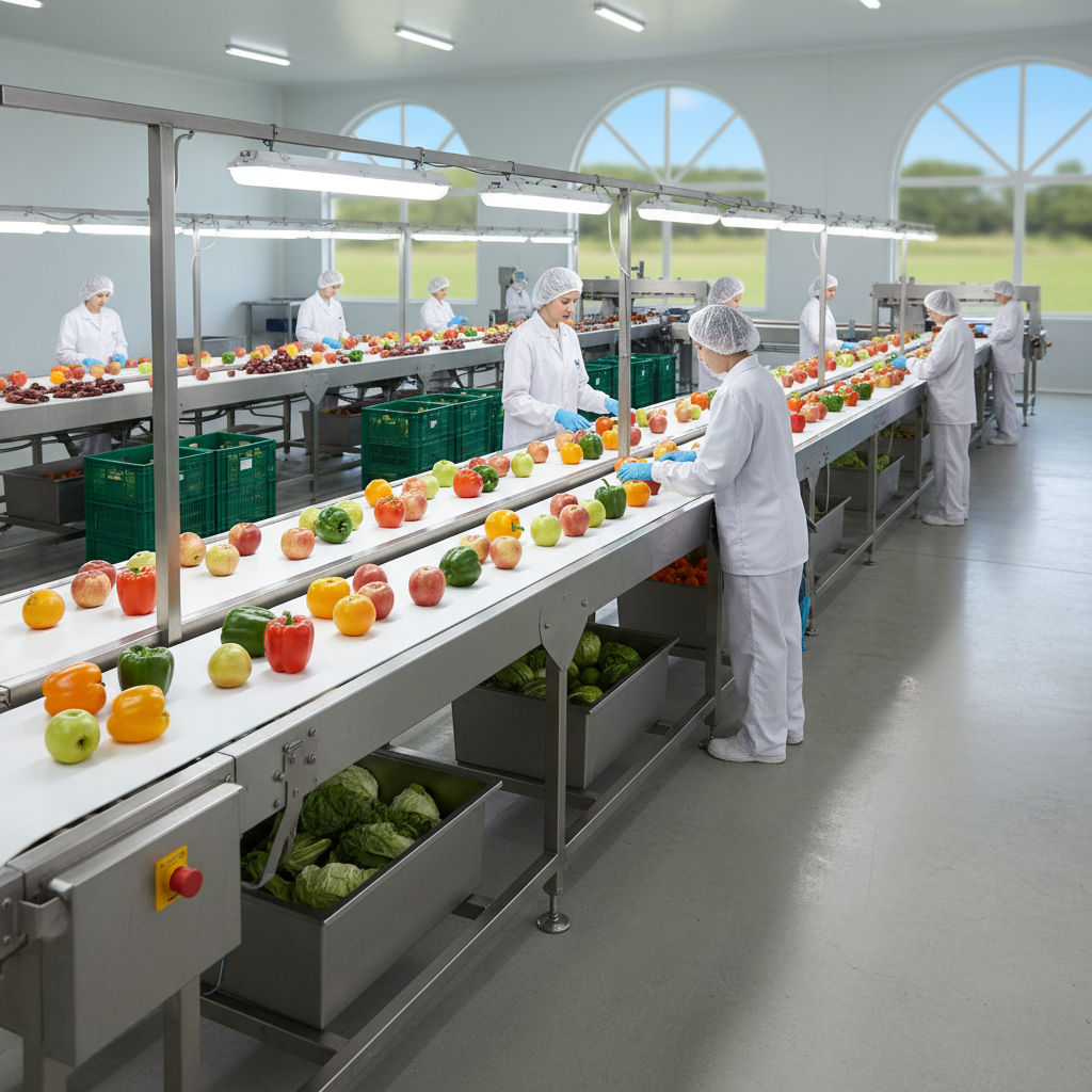 Ep Conveyor Belts For Food-Grade And Light-Duty Sorting