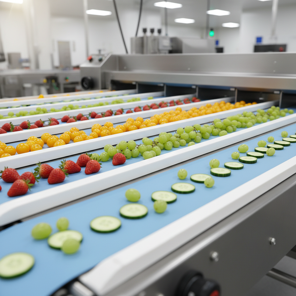 Rubber Belts For Food-Grade And Light-Duty Sorting