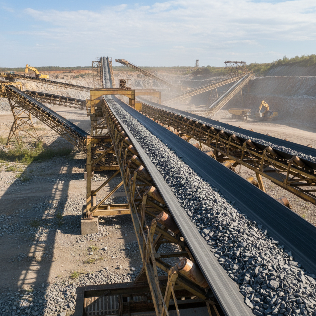 Ep Conveyor Belts For Heavy-Duty Bulk Material Transport
