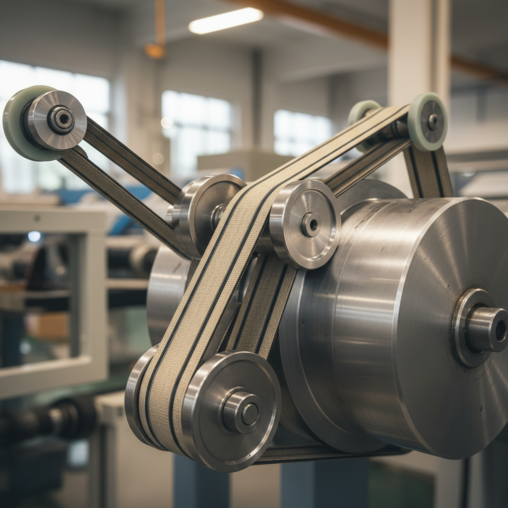 Light-Duty Conveyor Belts For Industrial Pulley And Drum Redirection