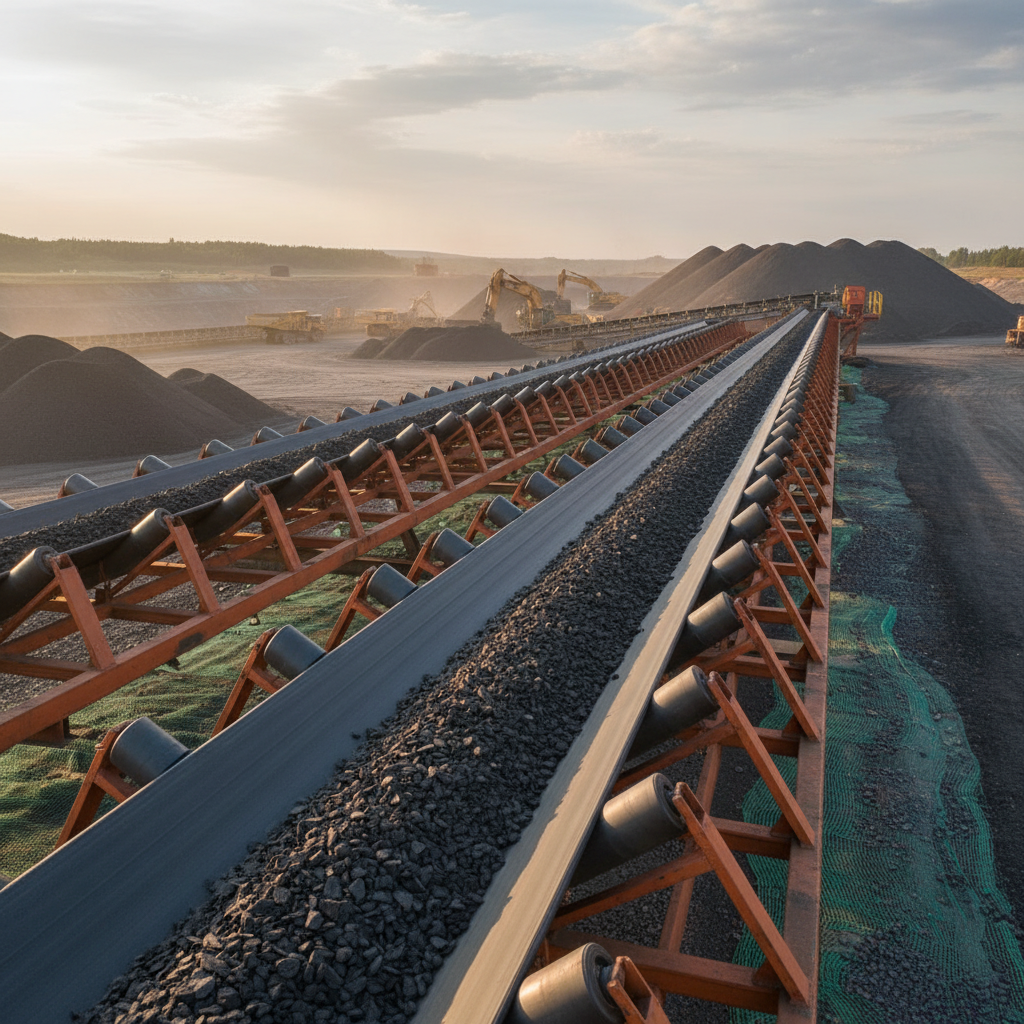 Conveyor Idlers For Mining And Coal Site Operations