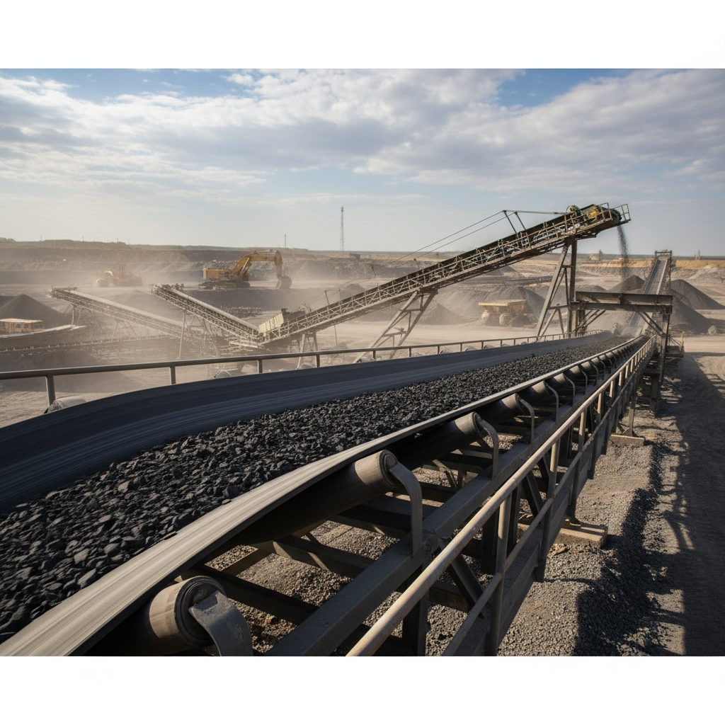 Nylon Conveyor Belts For Heavy-Duty Bulk Material Transport