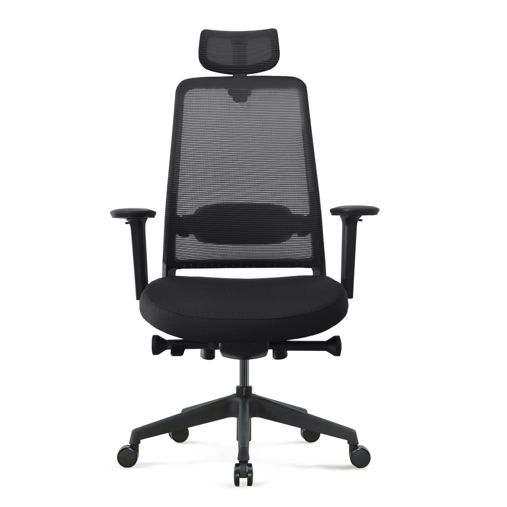 tregtarët me shumicë Karrige zyre rrjetë ergonomike me mbështetëse koke-produkt