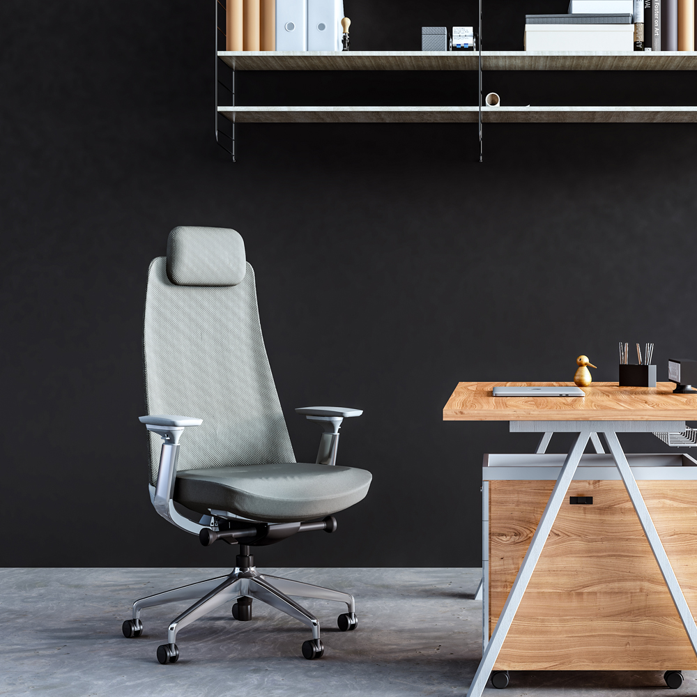 Ergonomic Five Star Base Mesh...