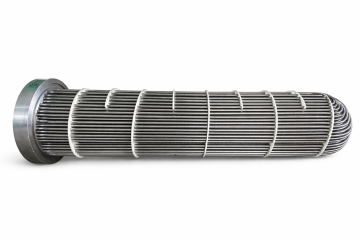 Stainless Steel Tube Bundle Close-Up