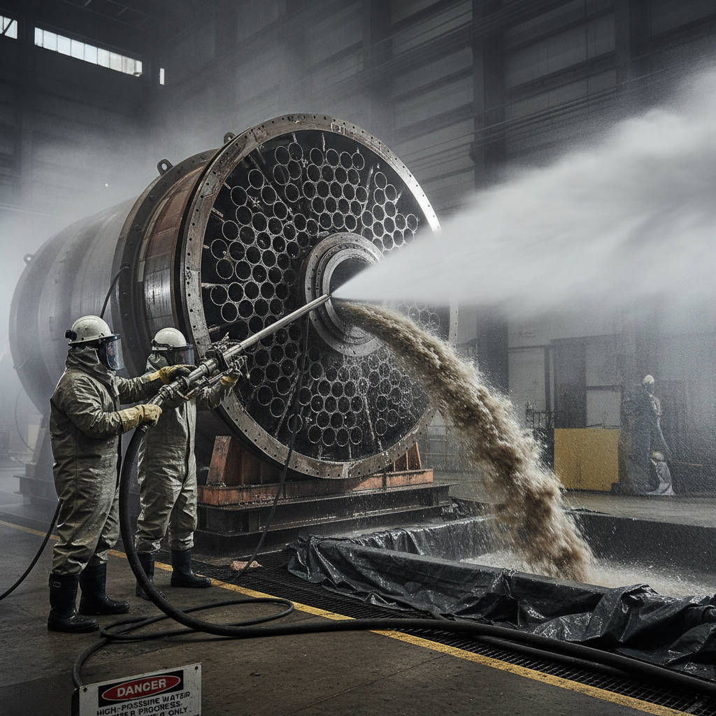 Condenser Cleaning For Petrochemical Refining Processes