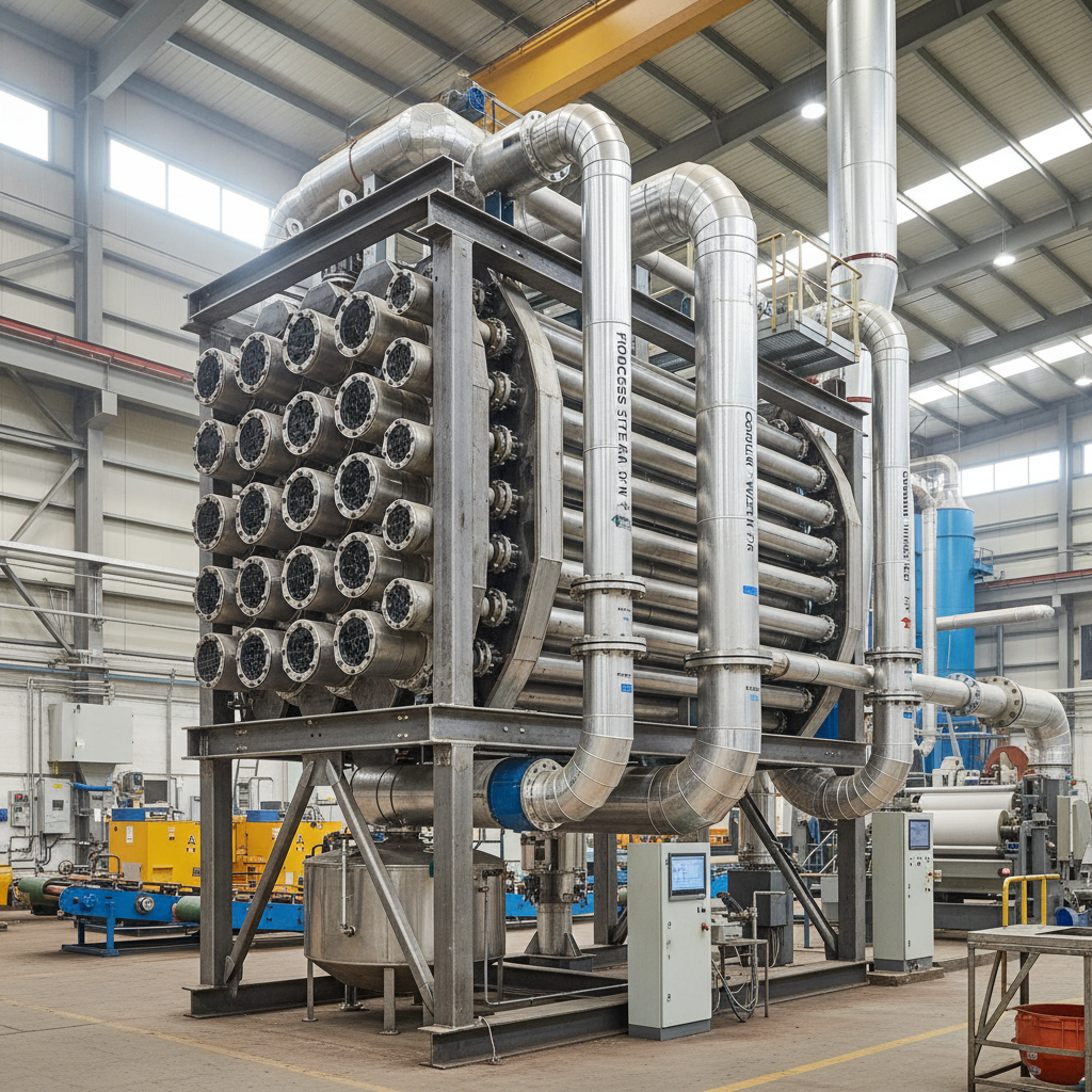 Steam Condenser Heat Exchanger For Pulp And Paper Mill Heat Recovery
