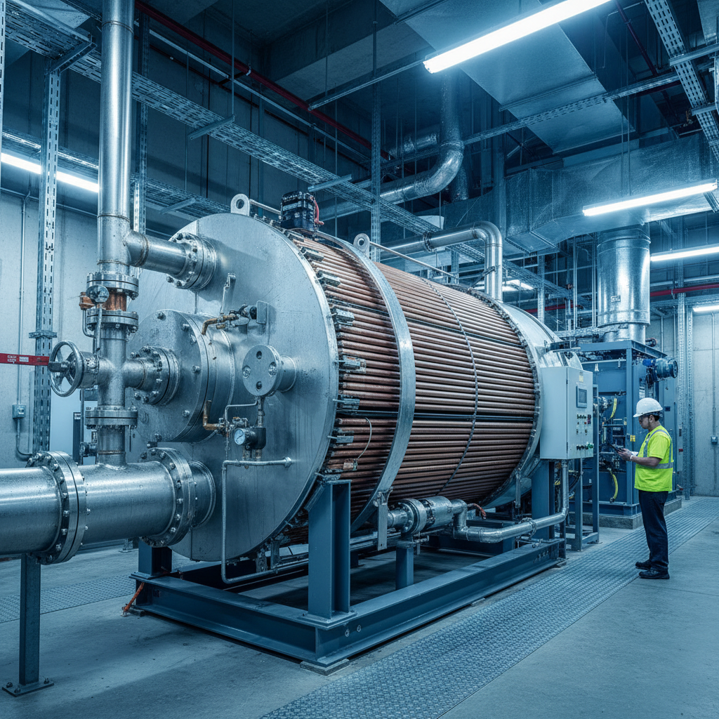 Tubular Condenser For Commercial High-rise HVAC Systems