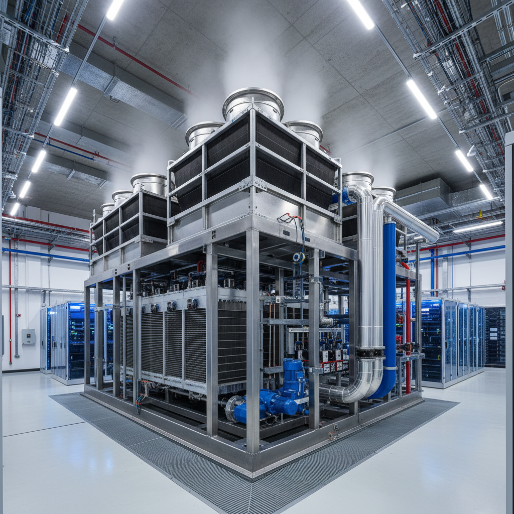 Water Cooled Refrigeration Condenser For Large-scale Data Center Cooling