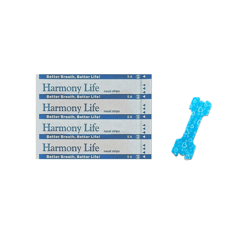 Tiras nasales infantiles con forma de hueso – Variante de color azul