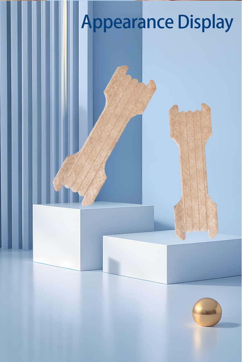 Detalhe da pele da tira nasal elástica em forma de osso (4)