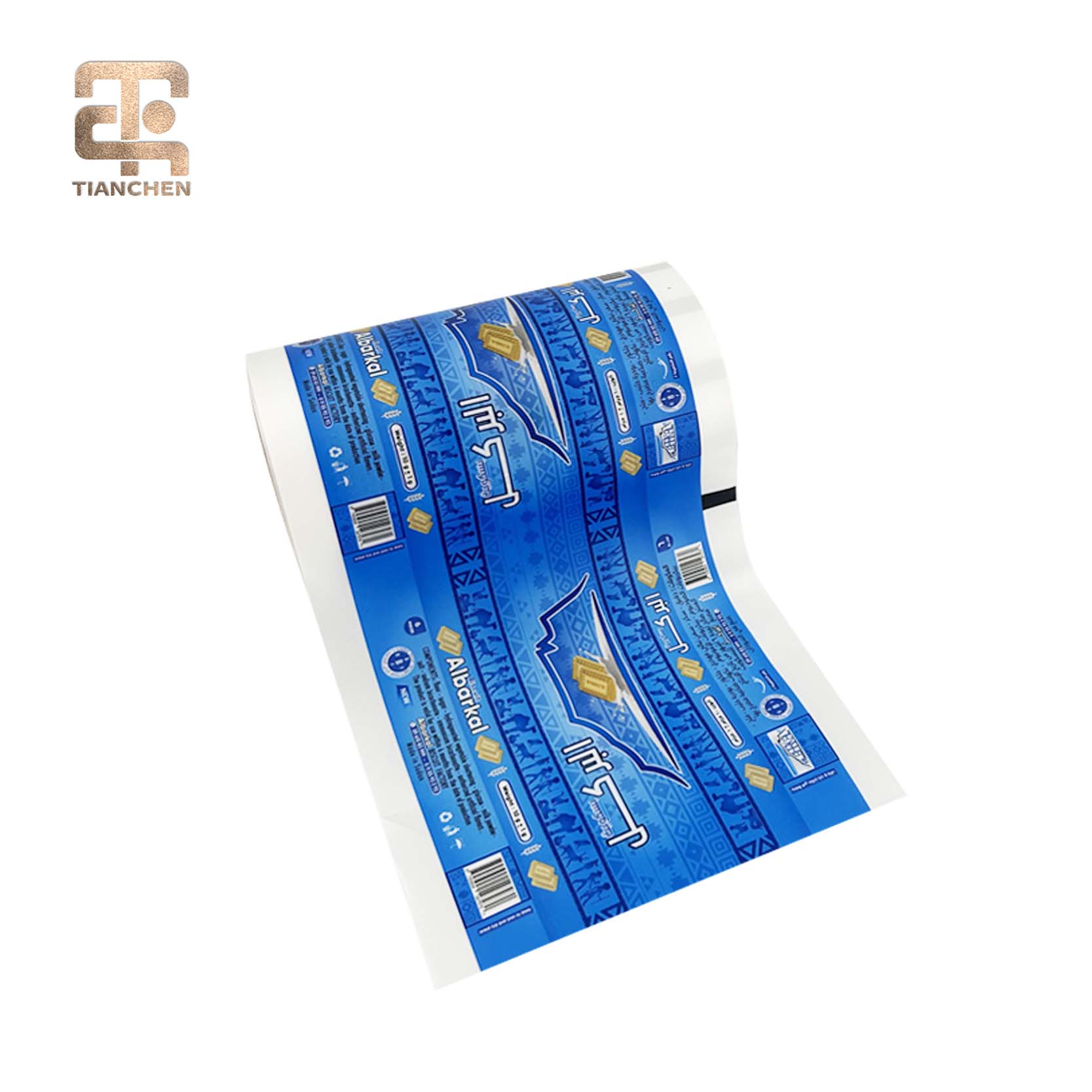Packing film roll/biscuit