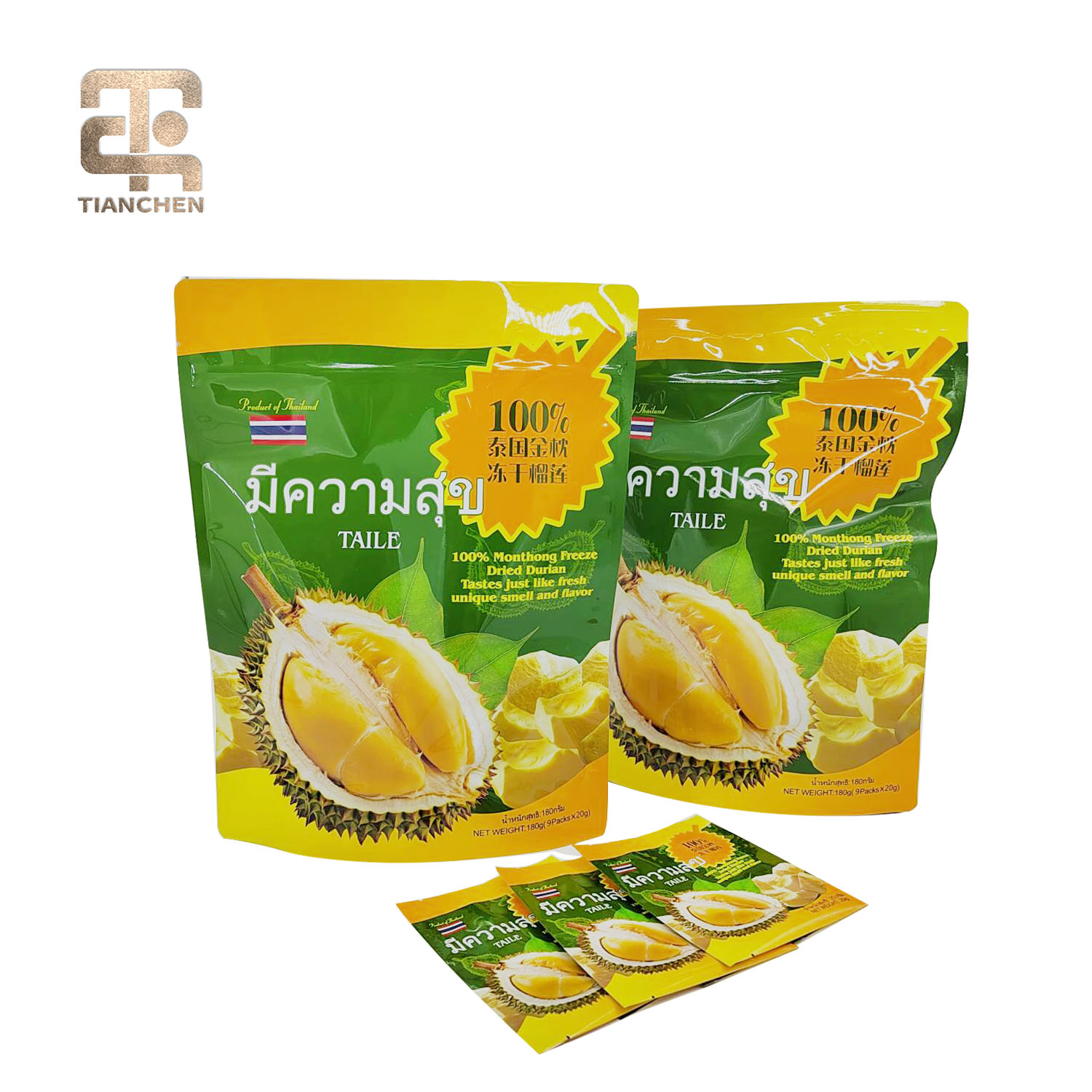 Premium Zipper Packaging Dry Fruit Bag Preserved Fruit Snacks