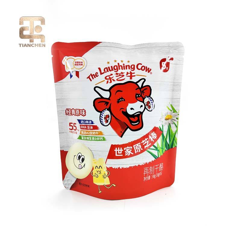 Stand up pouch /cheese packing pouch