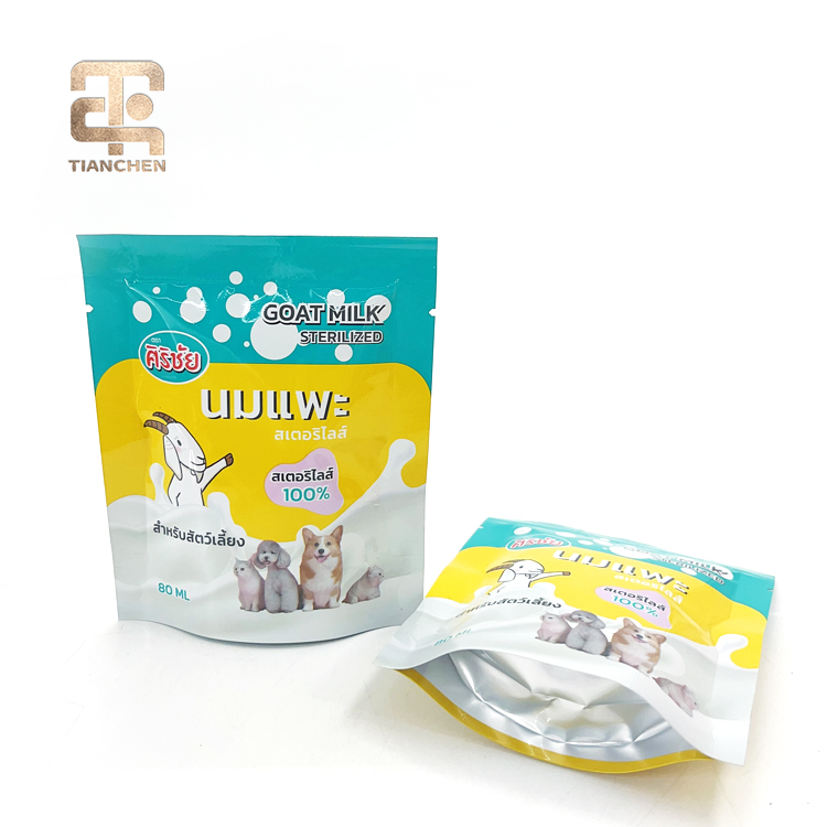Eco-Fresh Stand up Pouch Food Packaging Plastic Food Packaging High Temperature Cooking Bag Retort Pouch