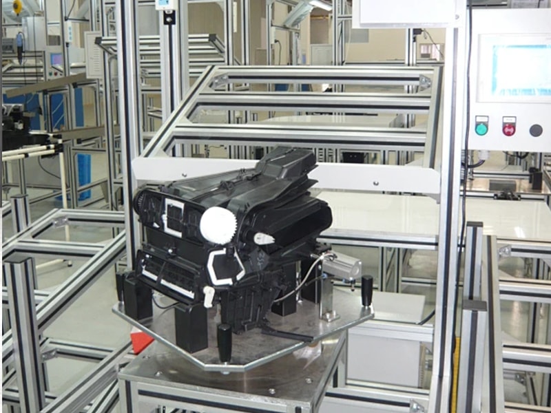 Hexagonal Aluminum Profile for Industrial Display Rack Framing detail (3)
