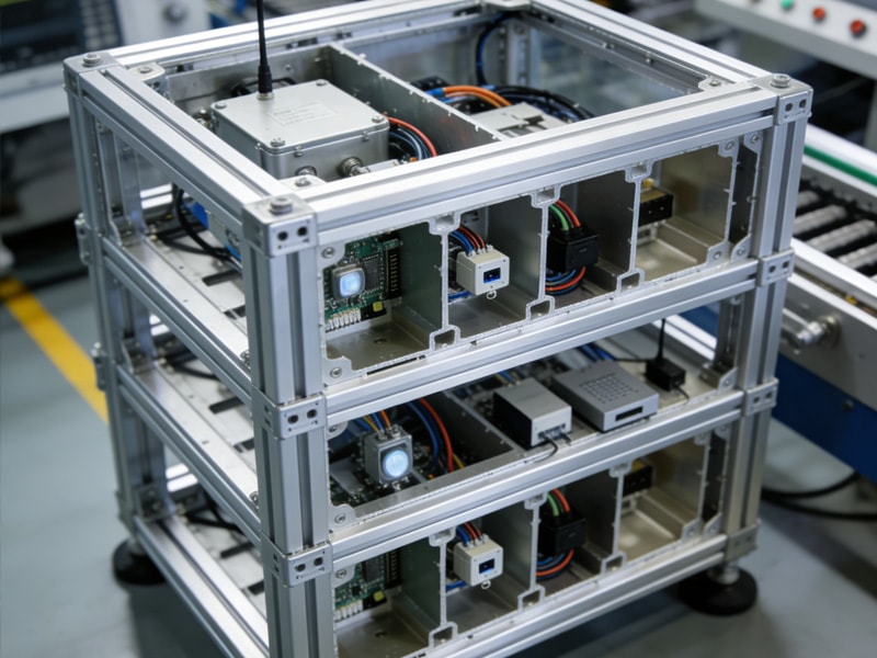 Industrial Aluminum Profile for Equipment Frames & Cable Management detail (1)