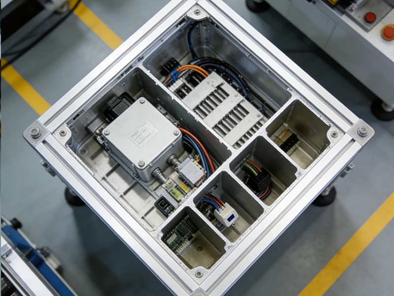Industrial Aluminum Profile for Equipment Frames & Cable Management detail (2)