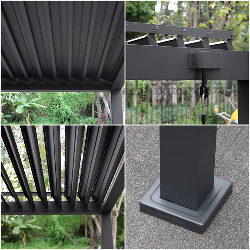 Custom Aluminum Profiles for Exterior Garden Pergola | China Suppliers and Factory for Durable Designs