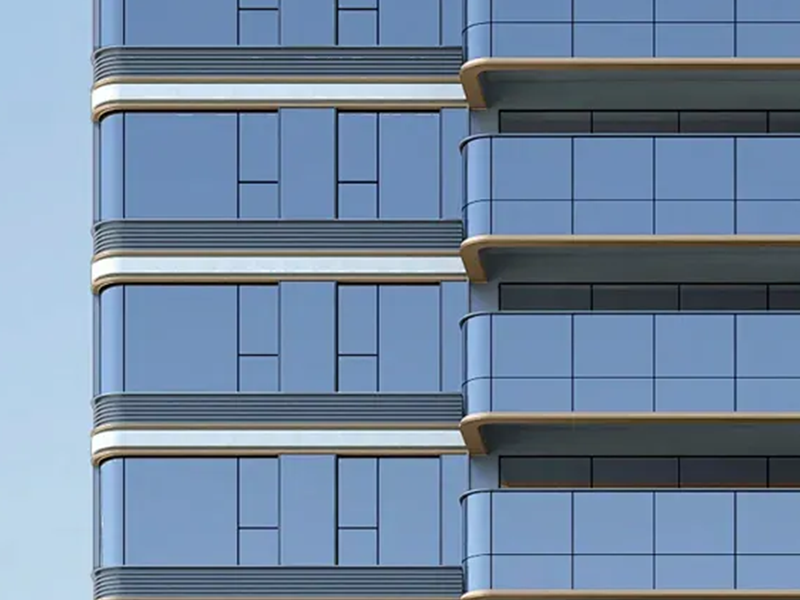 Modern Glass Curtain Wall (2)