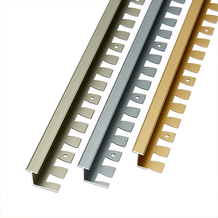 Aluminum Fishbone Tile Transition Strip