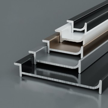 Sleek Aluminum Wall Skirting Profile