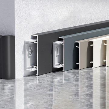 Easy-Install Modern Aluminum Floor Trim