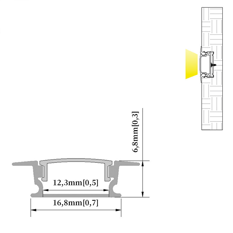 LED Aluminum Channel Profile