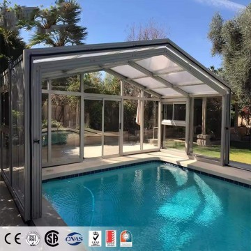 Modern Retractable Outdoor Sunroom