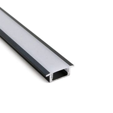 Slim Black LED Strip Profile