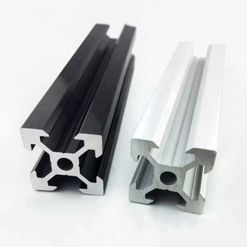 2020 Black Silver T-slot Aluminum Profile